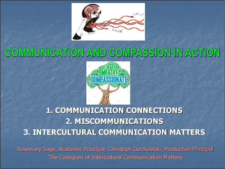 Communication & Compassion Communication & Compassion